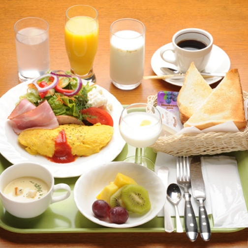 【観光】カップルＤＥ選べる手作り朝食を食す♪１泊朝食プラン